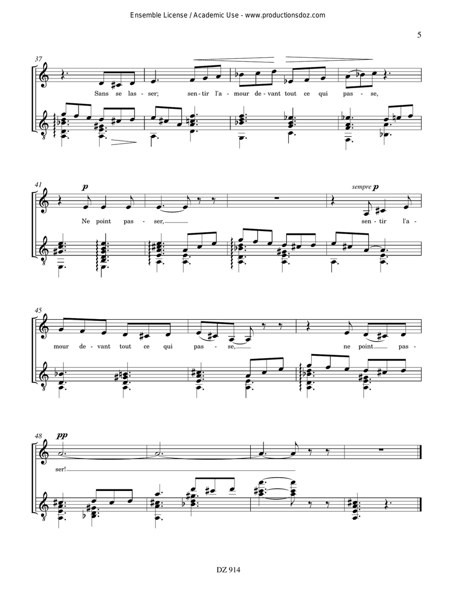 10 mélodies 10 mélodies Classical Guitar scores gallery preview page 5
