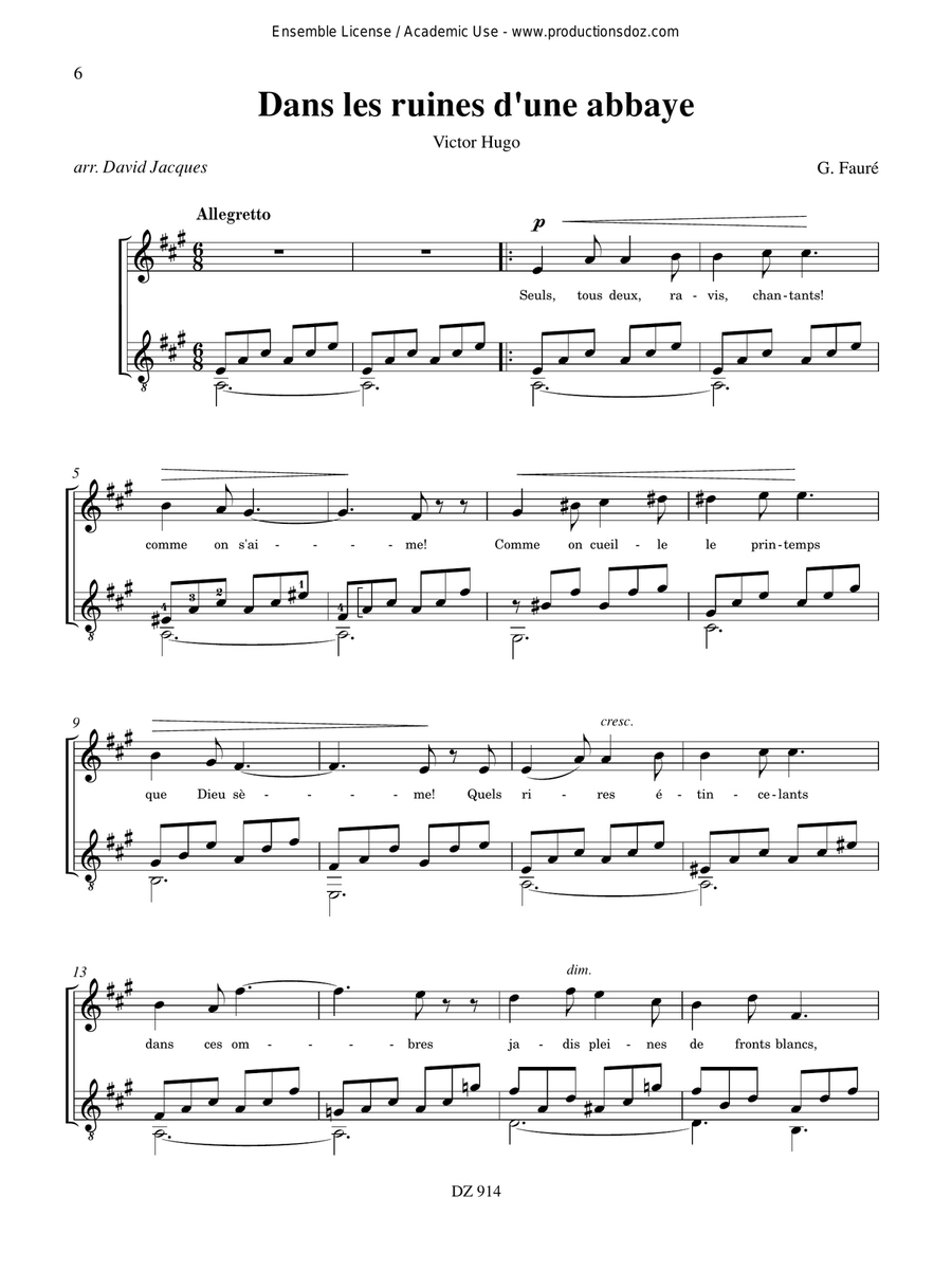 10 mélodies 10 mélodies Classical Guitar scores gallery preview page 6