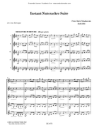 Instant Nutcracker Suite Guitar Ensemble scores gallery preview page 3