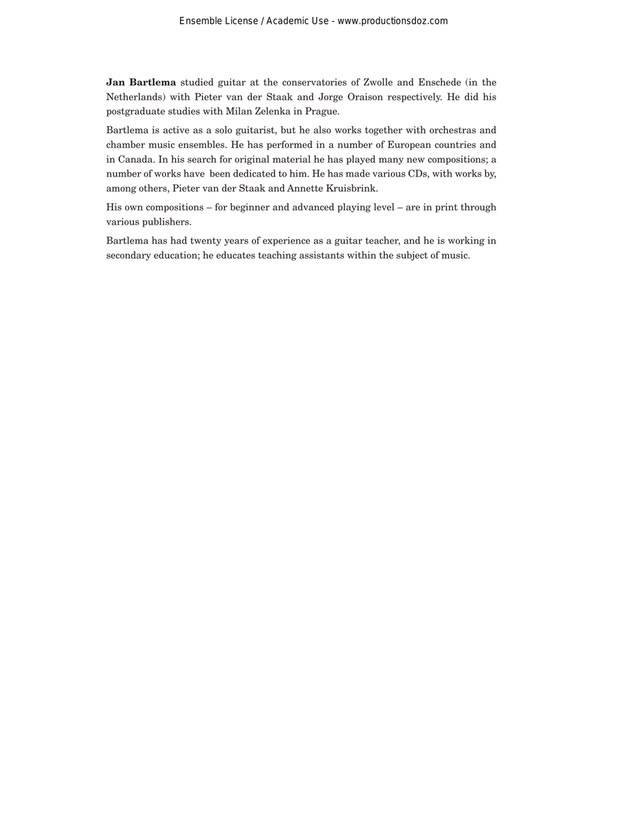Wanderings Wanderings Classical Guitar scores gallery preview page 2