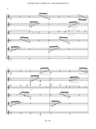 Chanson triste Guitar Ensemble scores gallery preview page 4