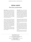 Sept poèmes polyphoniques