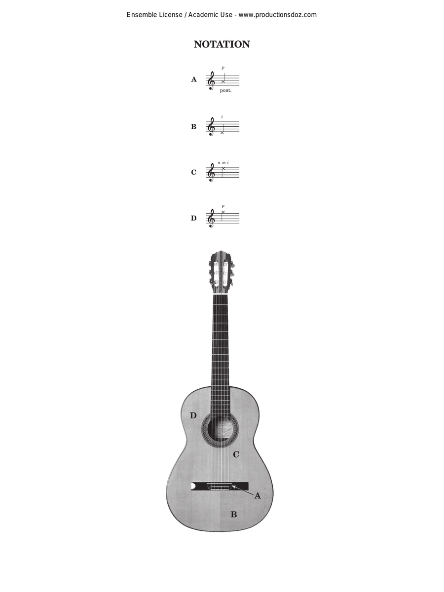 2 espaces 2 espaces Classical Guitar scores gallery preview page 2