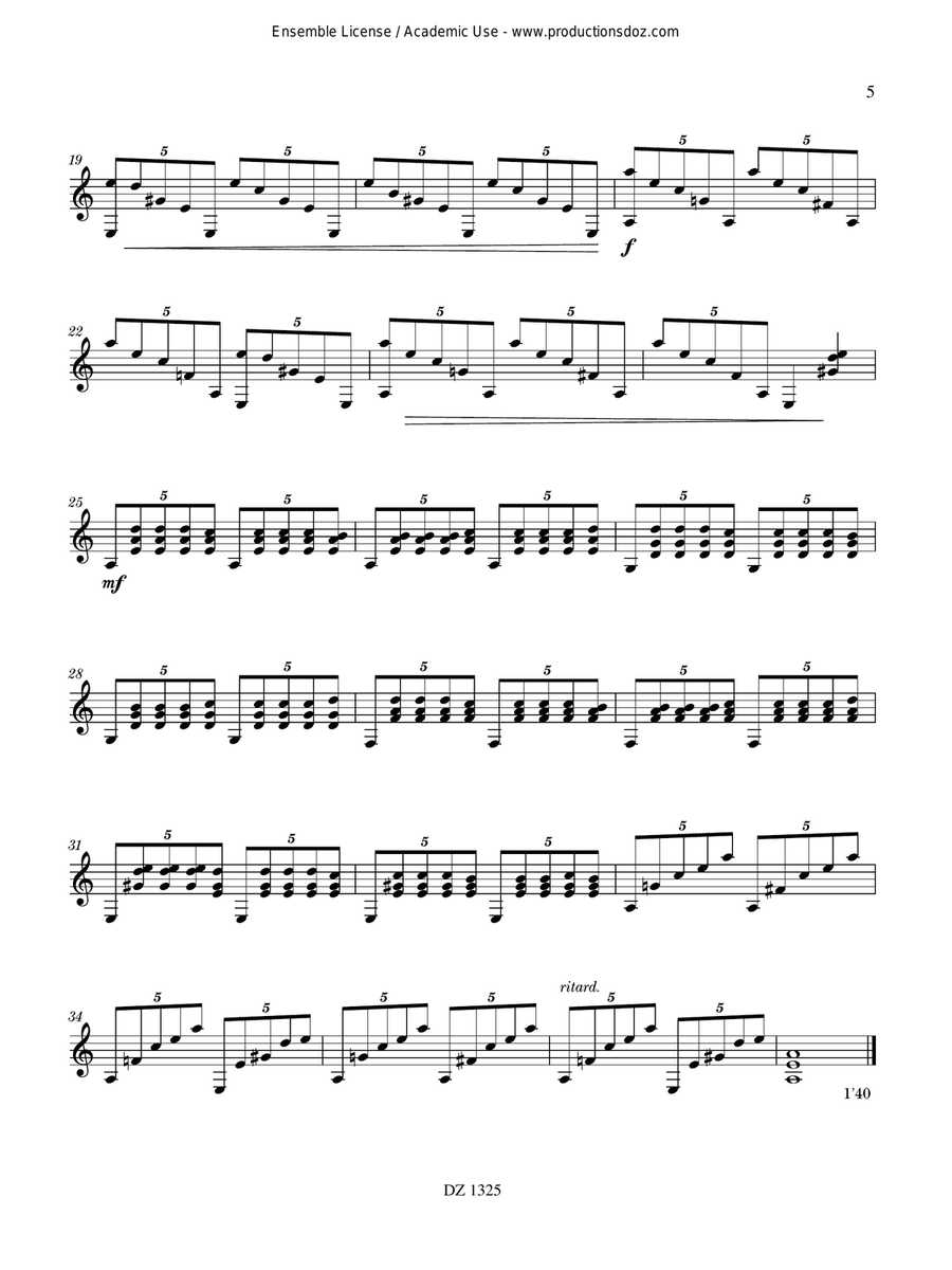 10 chats pitres, vol. 5 10 chats pitres, vol. 5 Classical Guitar scores gallery preview page 5