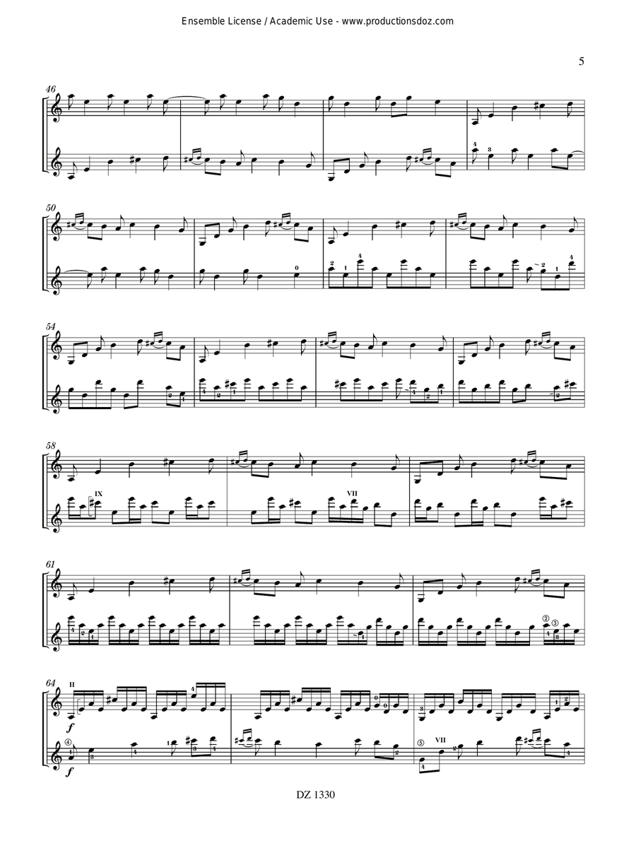 Illusion chimérique Illusion chimérique Classical Guitar scores gallery preview page 5