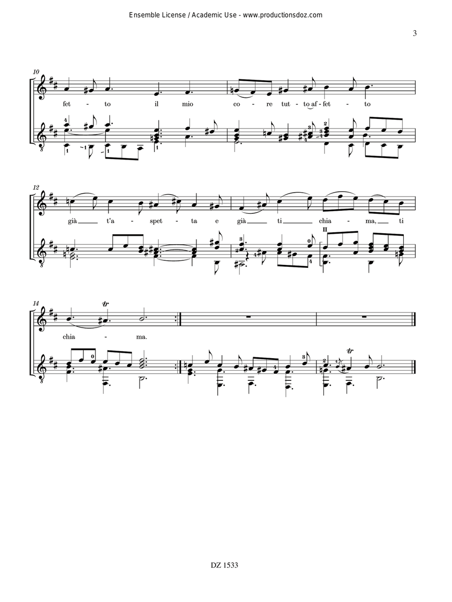 2 Arias 2 Arias Classical Guitar scores gallery preview page 3