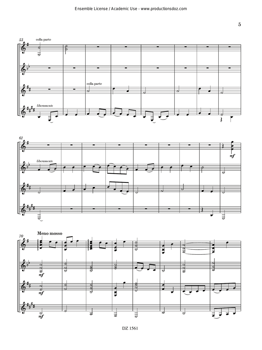 Brethren, We Have Met Brethren, We Have Met Guitar Ensemble scores gallery preview page 5