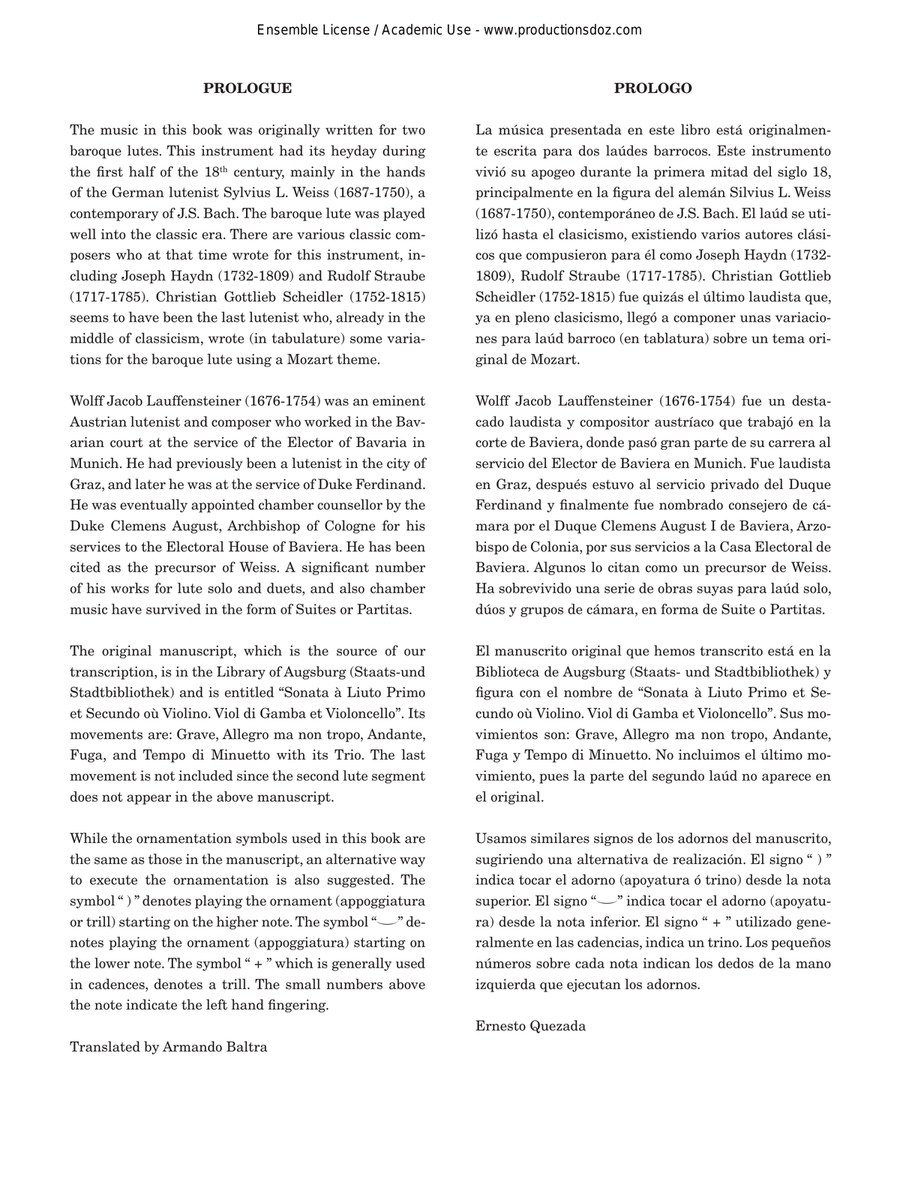 Sonata Sonata Classical Guitar scores gallery preview page 3