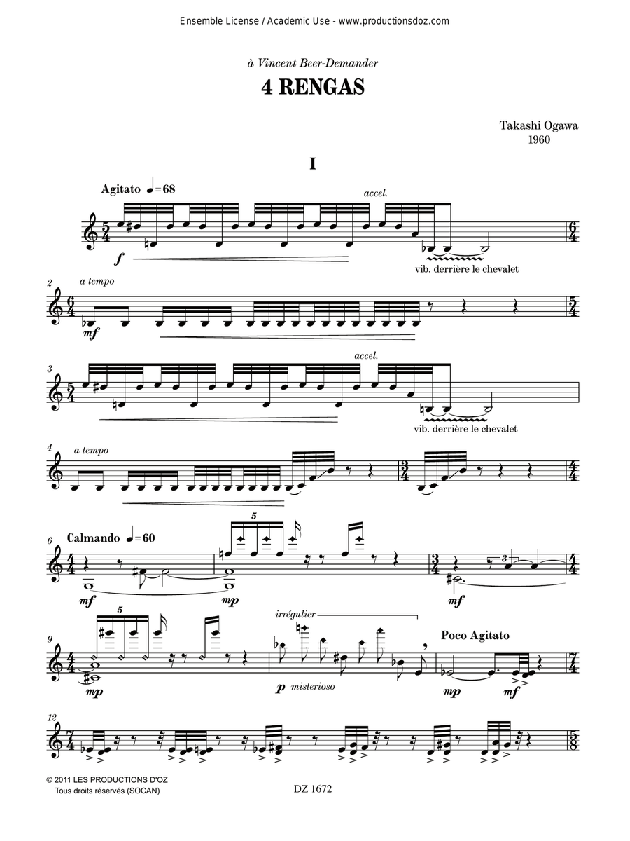 4 Rengas 4 Rengas Mandolin scores gallery preview page 3