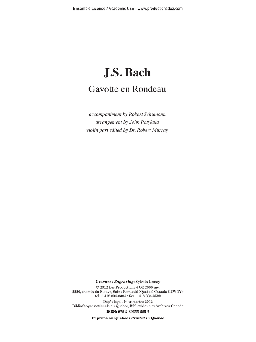 Gavotte en Rondeau Gavotte en Rondeau Guitar Ensemble scores gallery preview page 2