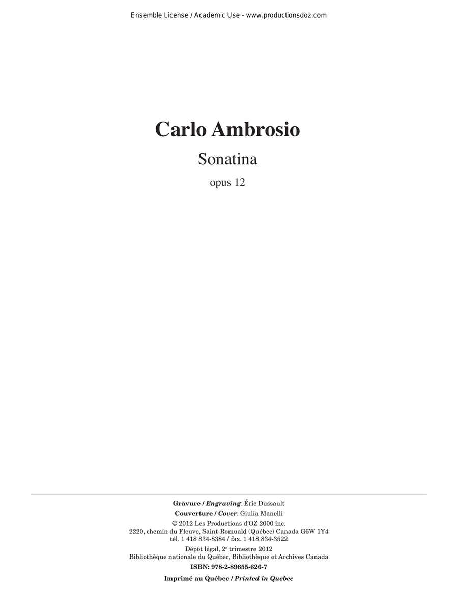 Sonatina Sonatina Classical Guitar scores gallery preview page 2