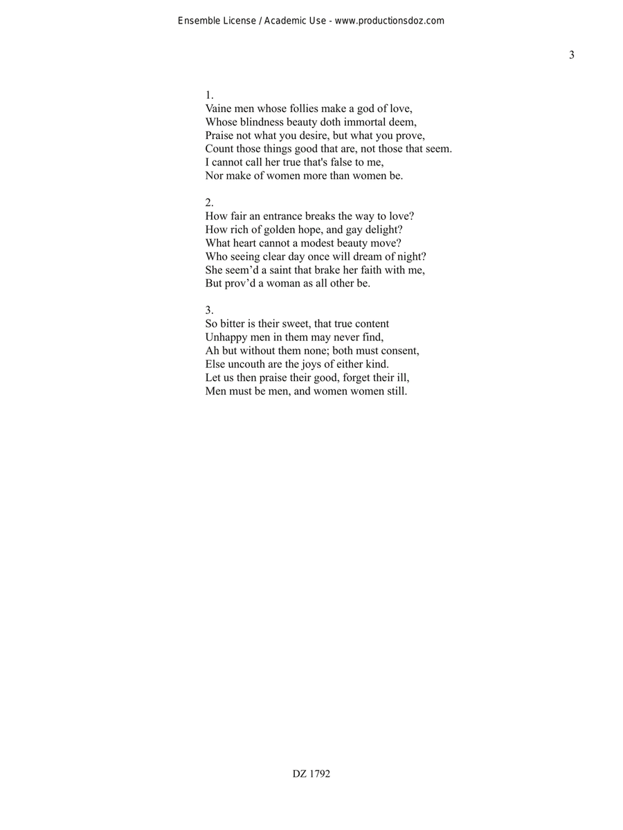 The Second Book of Ayres The Second Book of Ayres Classical Guitar scores gallery preview page 3