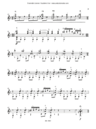 Cinque studi brevi Classical Guitar scores gallery preview page 3