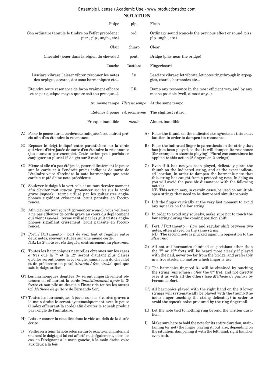 April Song April Song Guitar Ensemble scores gallery preview page 4