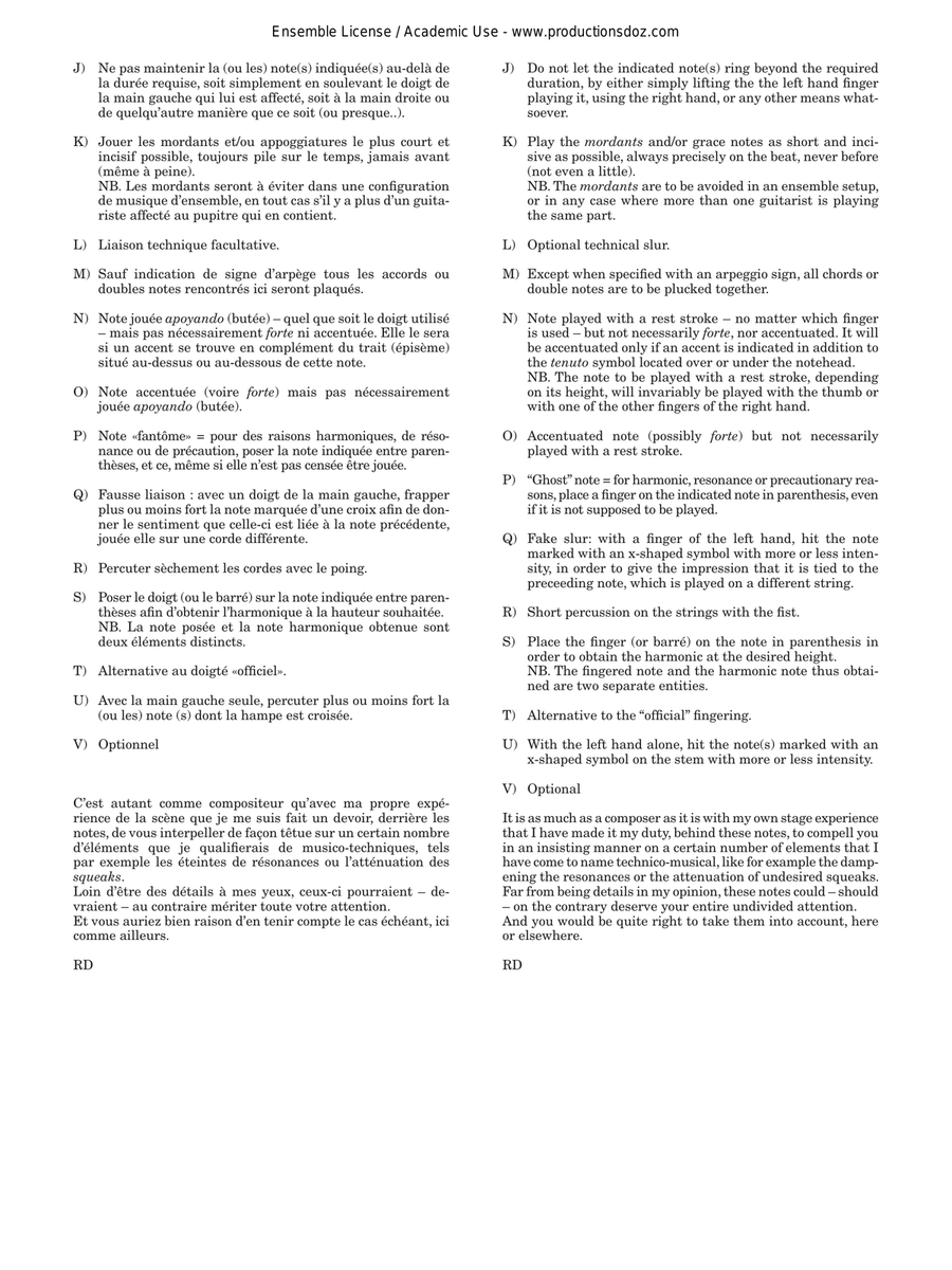 April Song April Song Guitar Ensemble scores gallery preview page 5