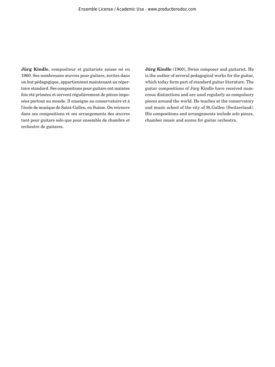 I Temperamenti I Temperamenti Classical Guitar scores gallery preview page 2