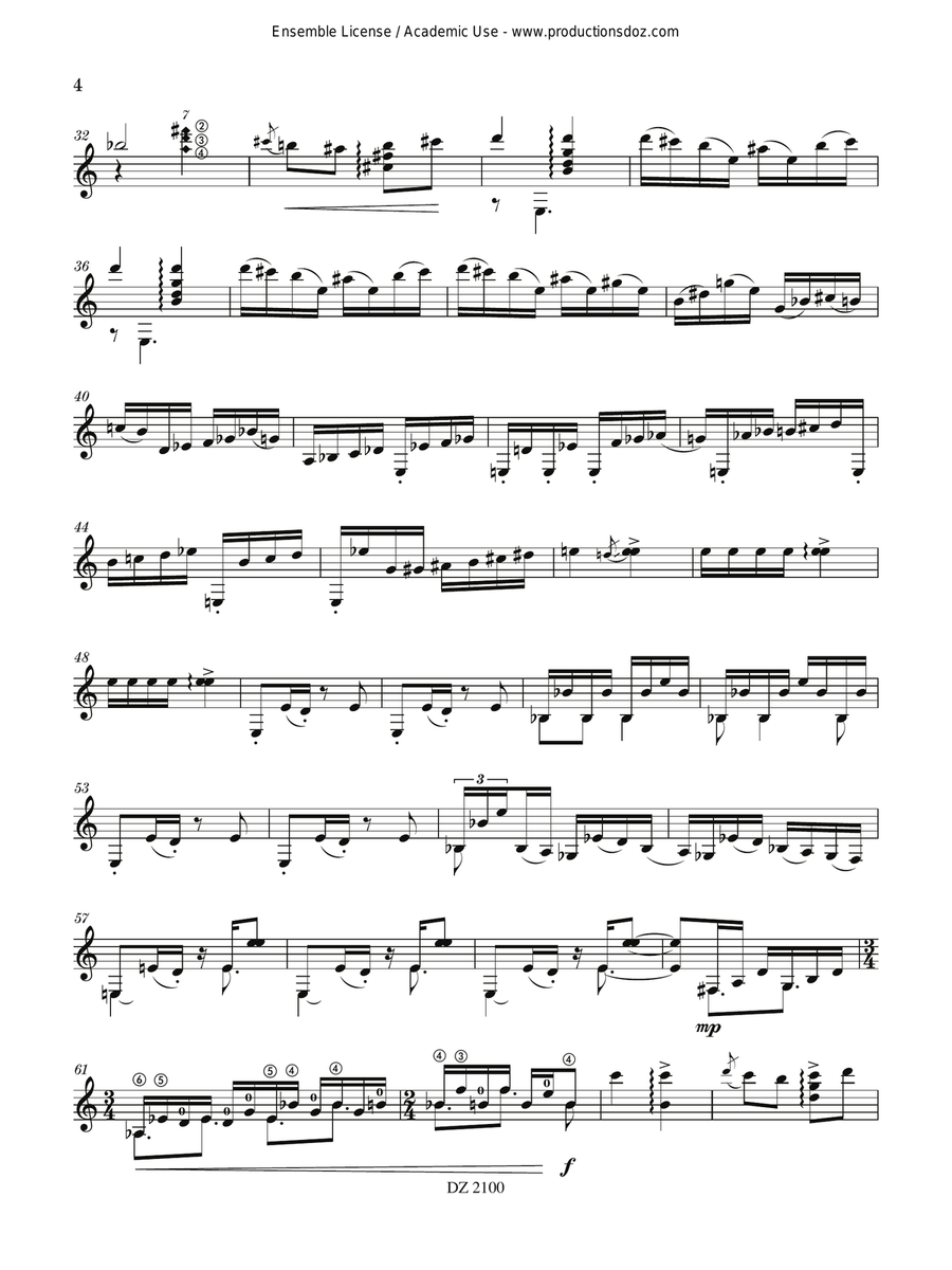 Open Up Your Ears Open Up Your Ears Classical Guitar scores gallery preview page 4