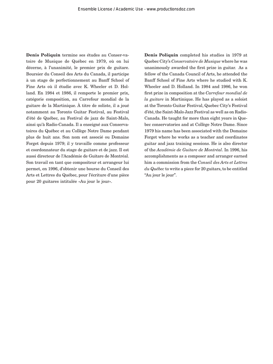 Time Go Time Go Guitar Ensemble scores gallery preview page 2