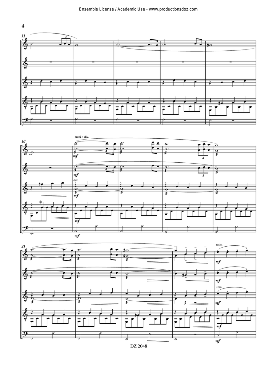 Agapi Mou Agapi Mou Orchestra scores gallery preview page 4