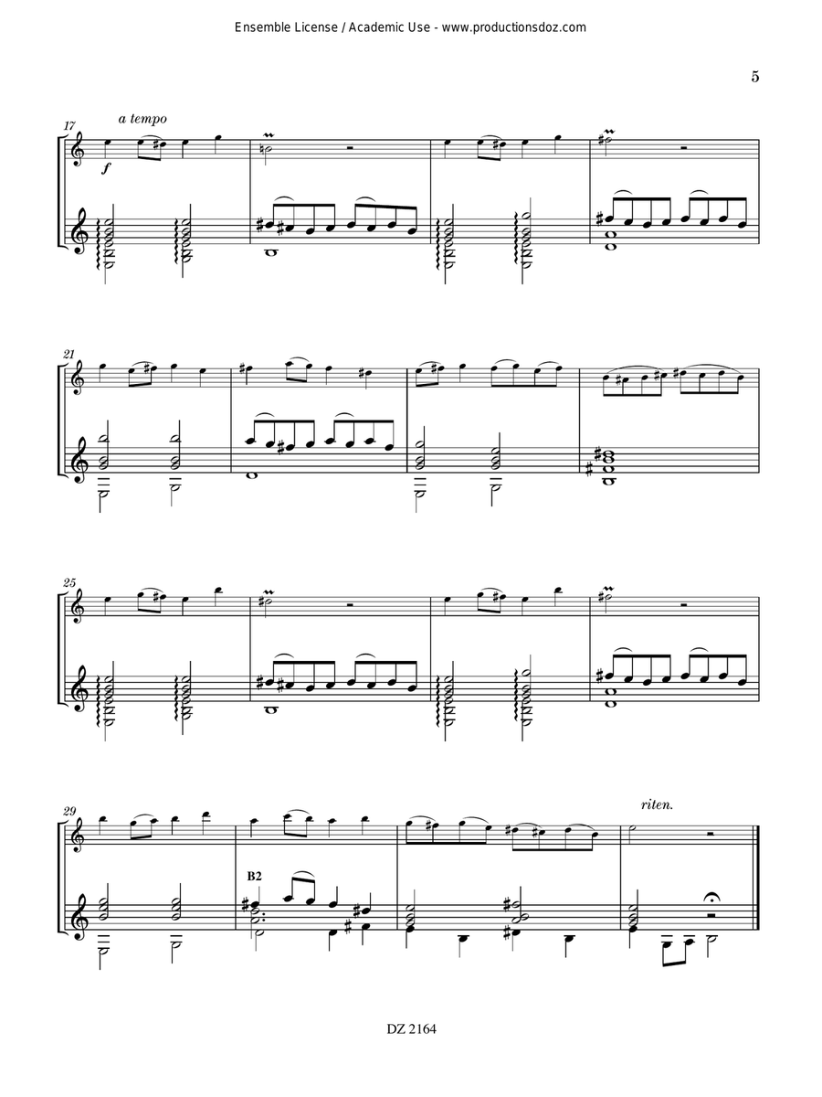 Hommage au Siècle d’or Hommage au Siècle d’or Flute scores gallery preview page 5