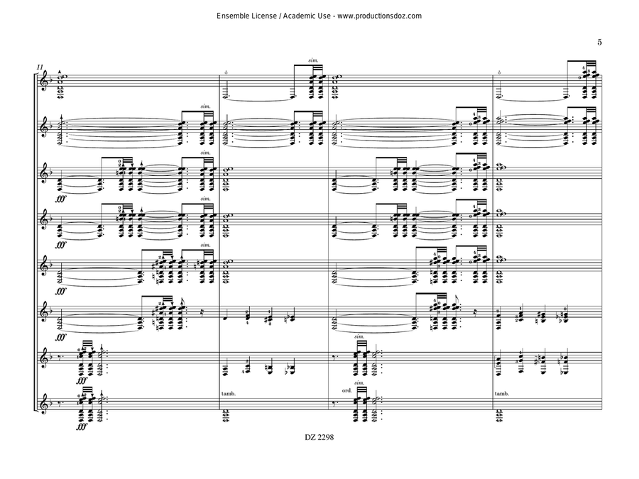 Thunders and Strums Thunders and Strums Classical Guitar scores gallery preview page 5