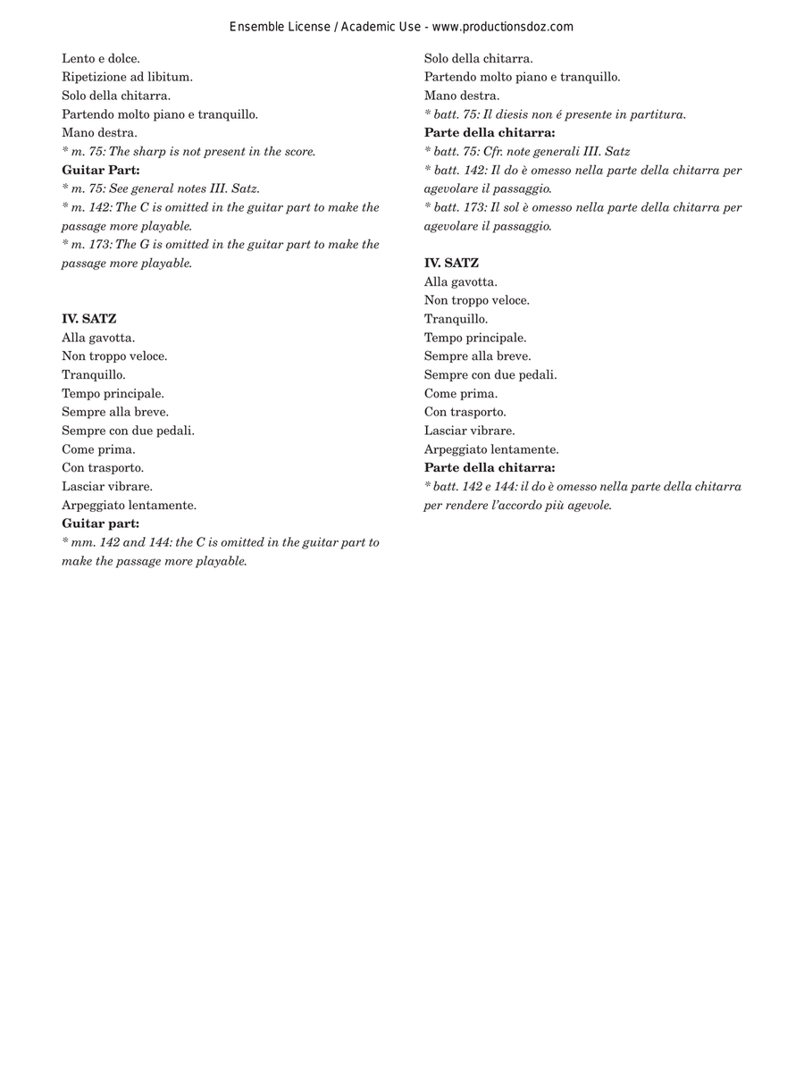Sonate in C Sonate in C Classical Guitar scores gallery preview page 4