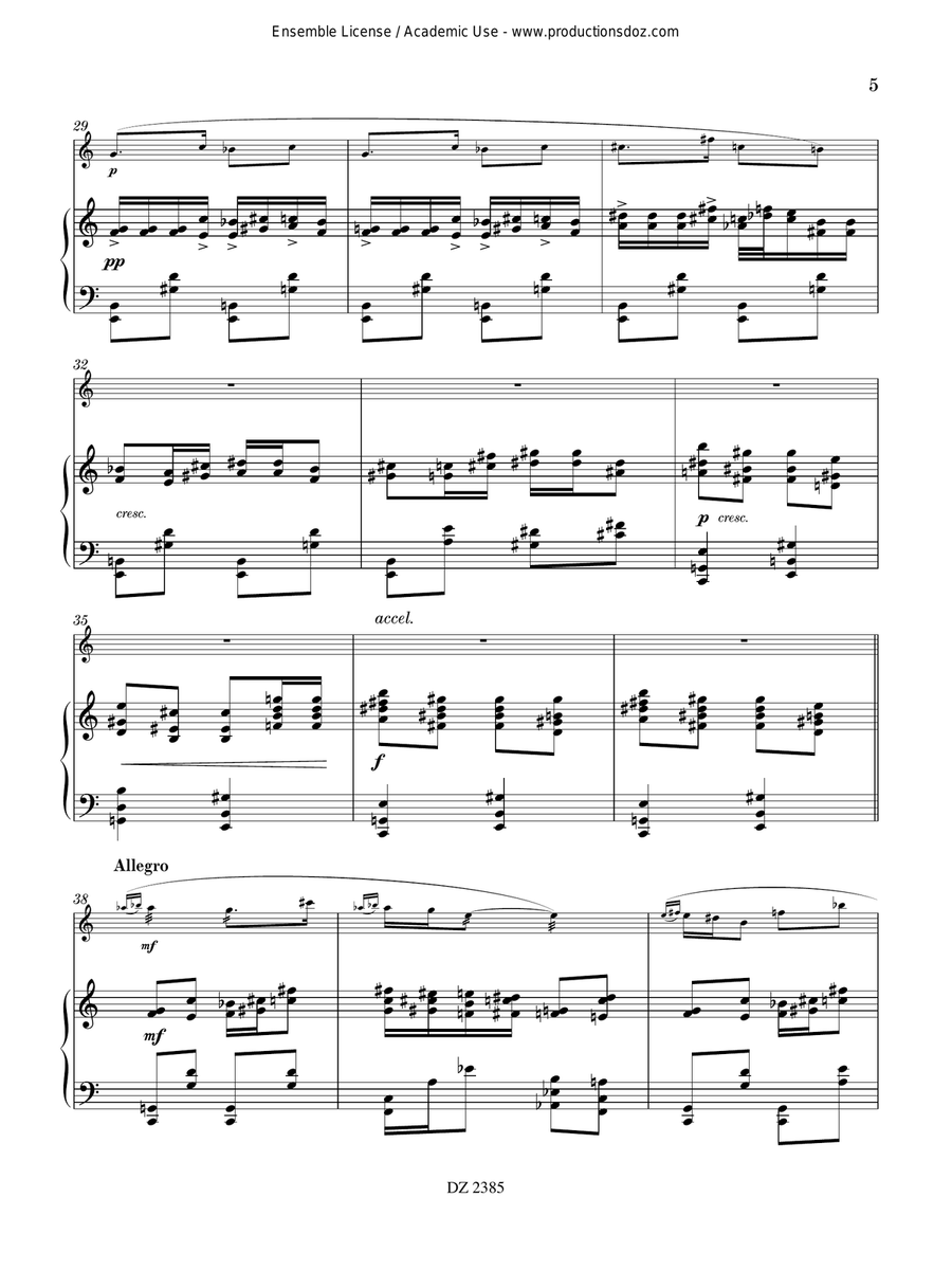 Suite Suite Piano Accompaniment scores gallery preview page 6