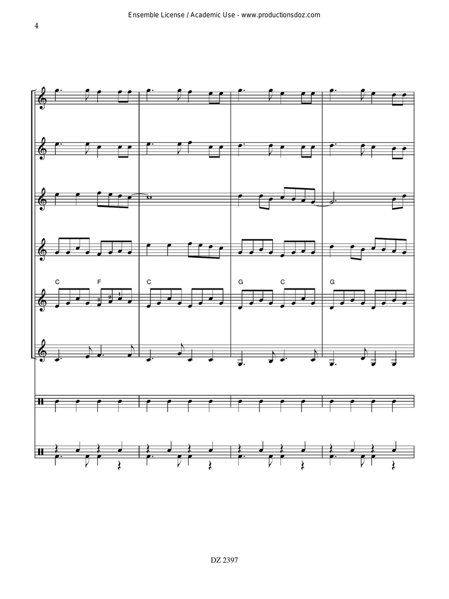 Séquences en «Kit», vol. 3 - non reproductible Score scores gallery preview page 5
