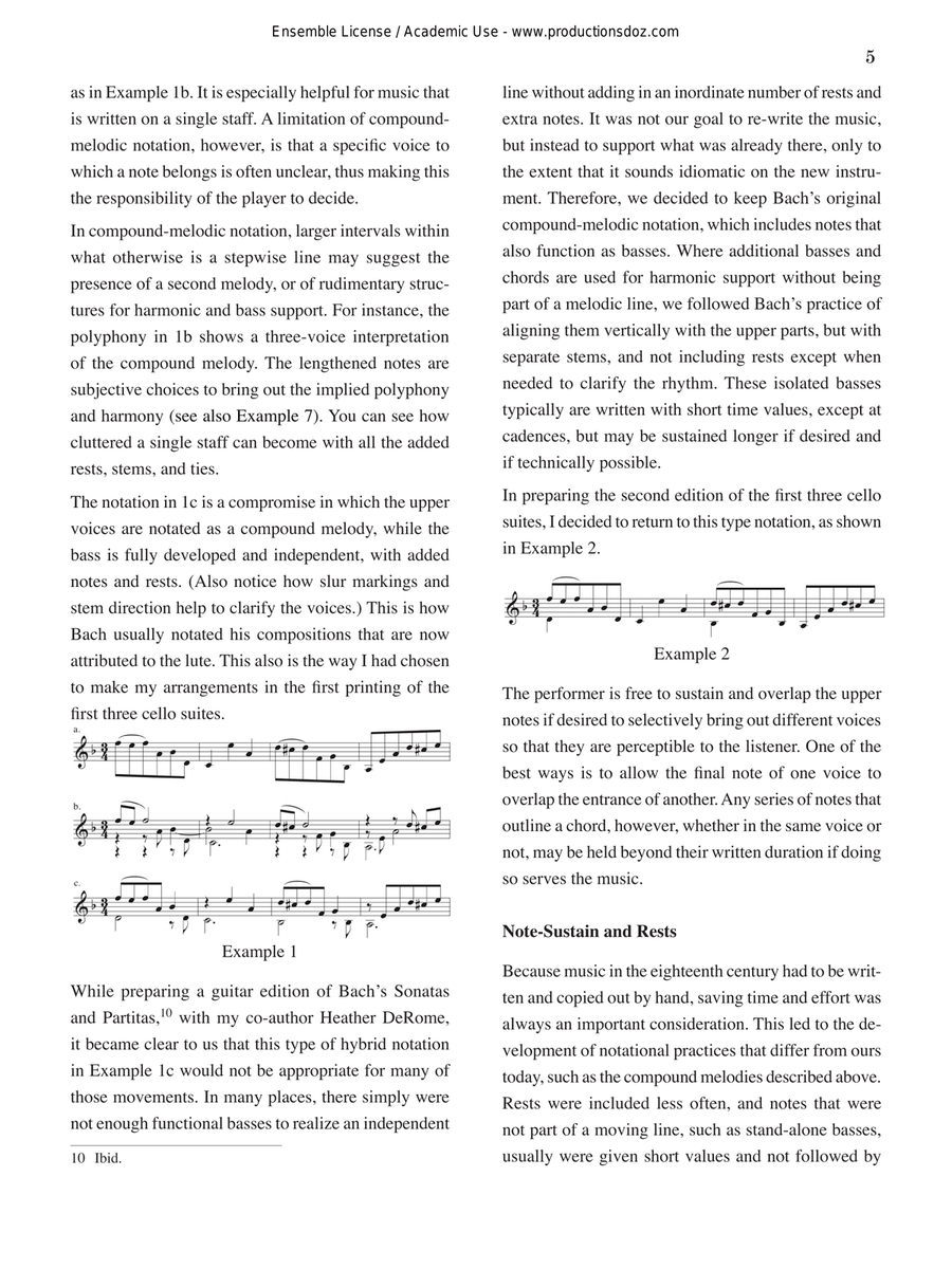 Cello Suite No. 1, 2, 3 Cello scores gallery preview page 5