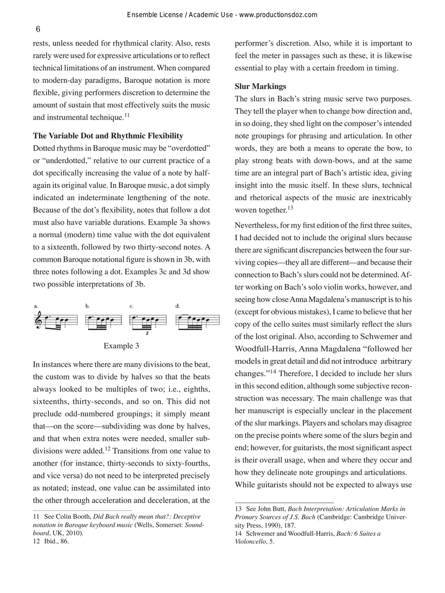 Cello Suite No. 1, 2, 3 Cello scores gallery preview page 6