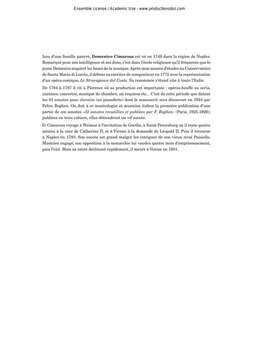 10 Sonates 10 Sonates Classical Guitar scores gallery preview page 3