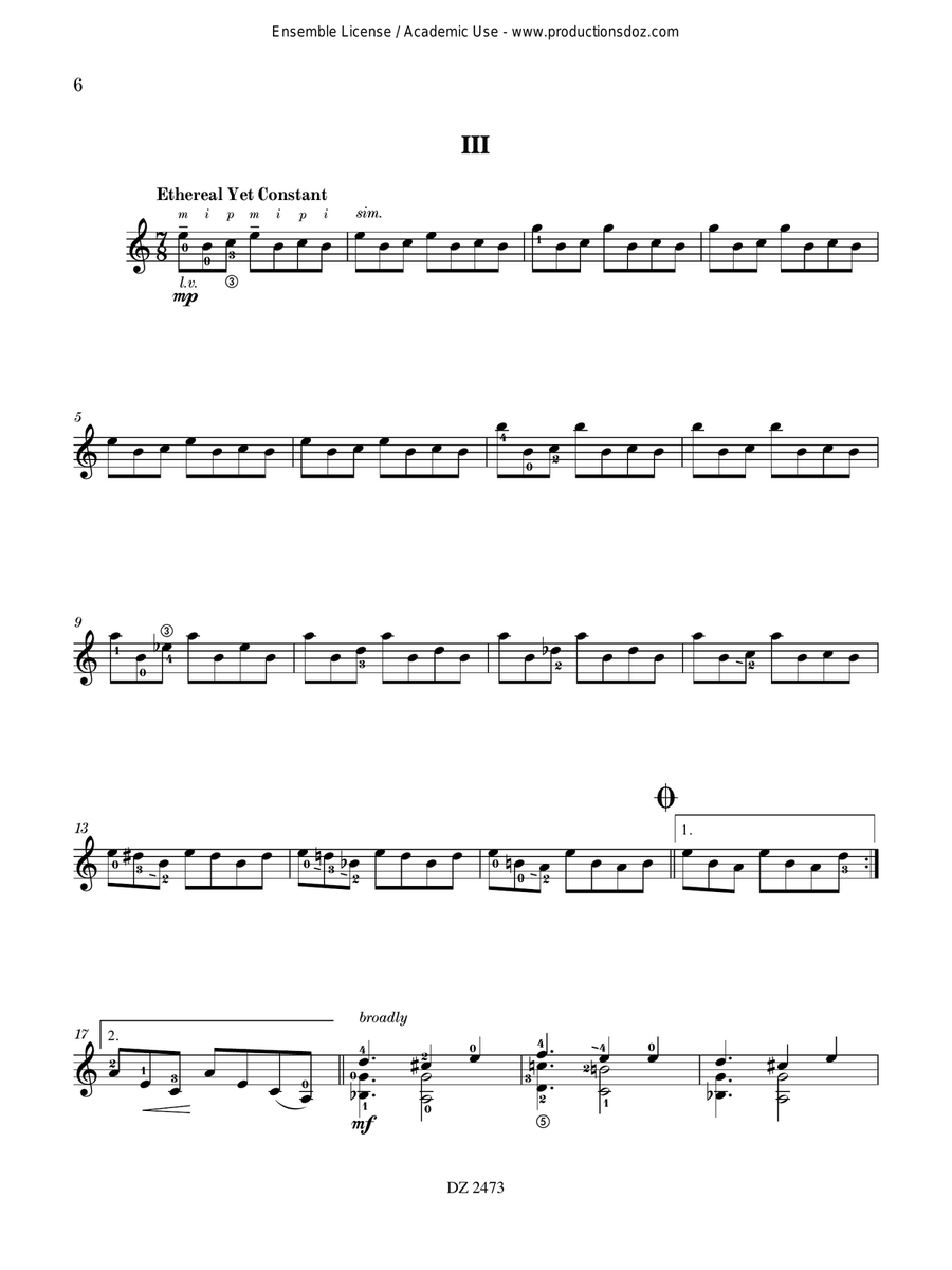 12 Semi-Simple Jazzy Studies Electric Guitar scores gallery preview page 6