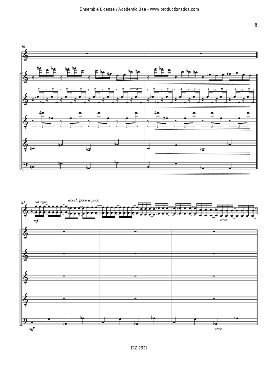 Paname Concerto Paname Concerto Orchestra scores gallery preview page 5