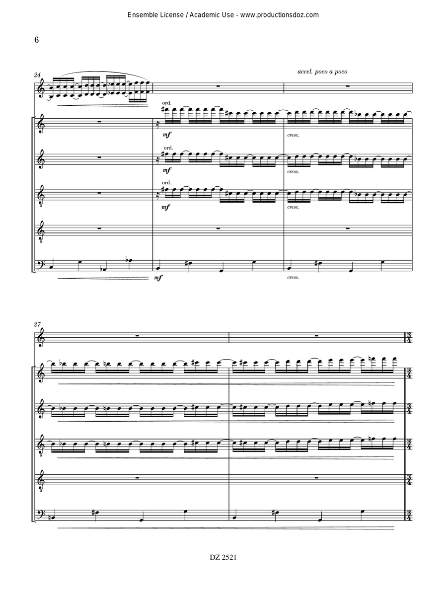 Paname Concerto Paname Concerto Orchestra scores gallery preview page 6