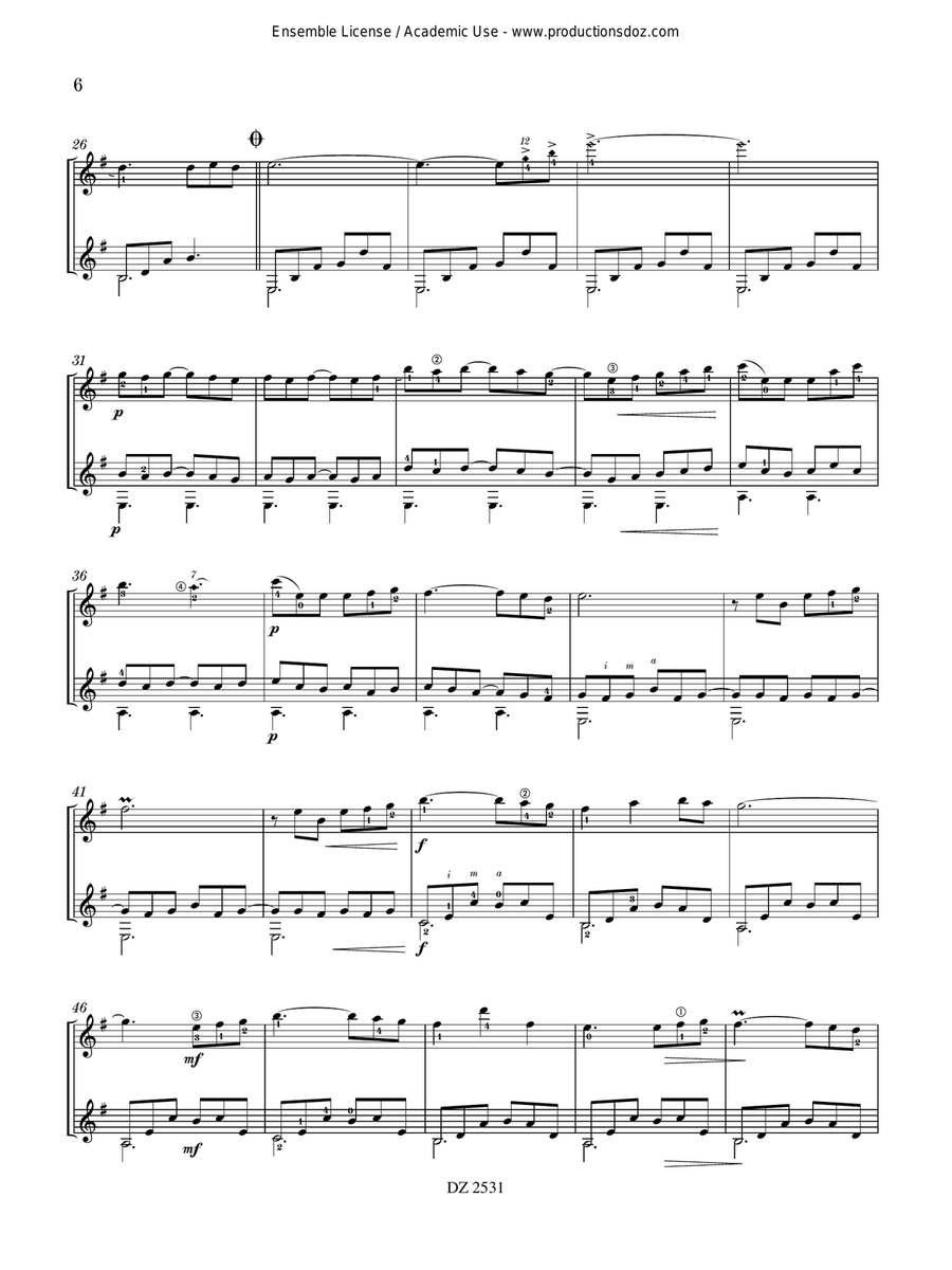 Comme un regret / Drôle de Blues Electric Guitar scores gallery preview page 6