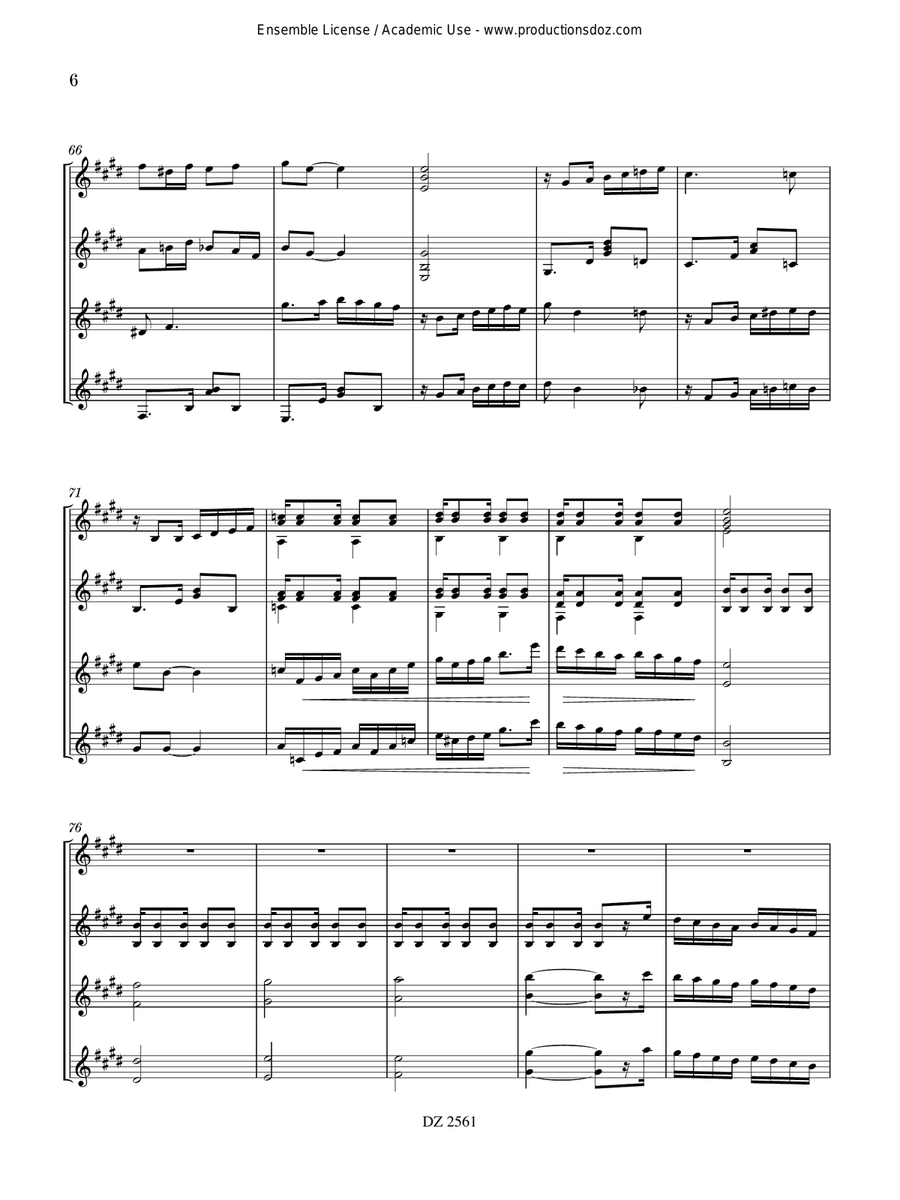 Suite Argentineando Suite Argentineando Guitar Ensemble scores gallery preview page 6