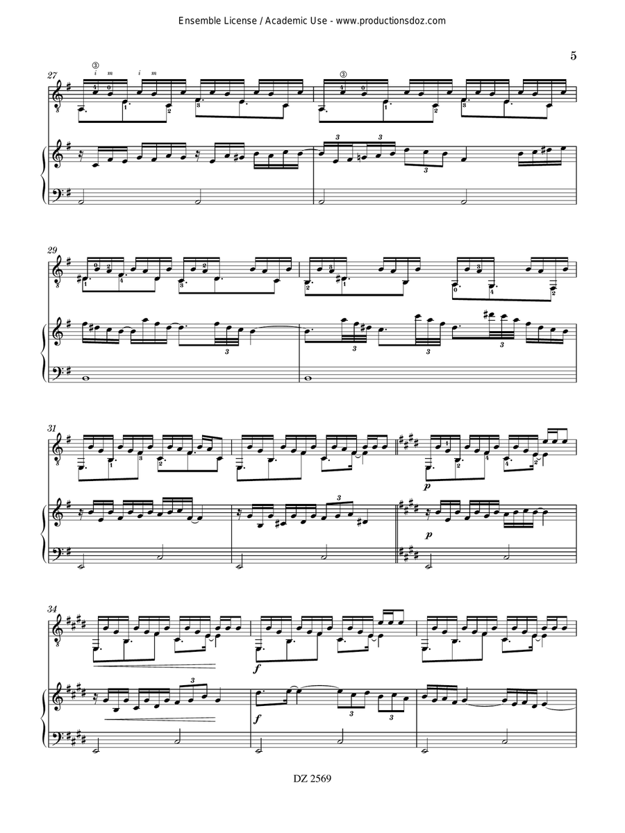 Arabesques by Thierry Tisserand Harp - Digital Sheet Music page 5