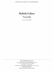 Tarentelle, Op. 18
