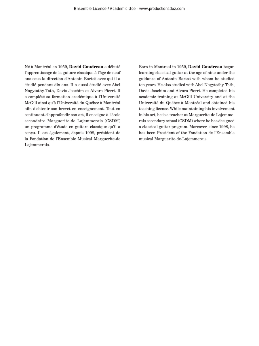 Tel un songe Tel un songe Classical Guitar scores gallery preview page 2