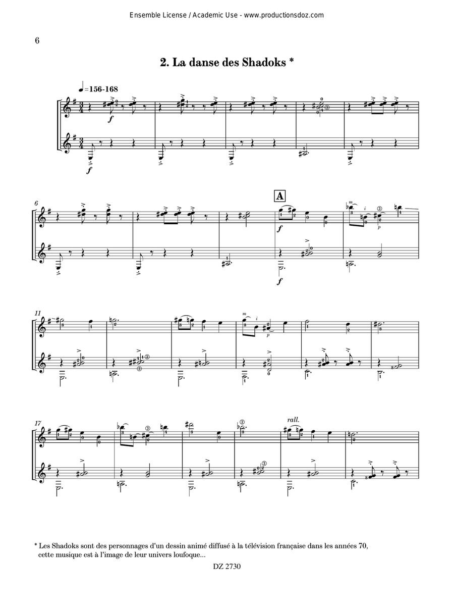 Duos, vol. 2 Duos, vol. 2 Classical Guitar scores gallery preview page 6