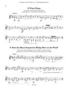 Crossing the Divide Classical Guitar scores gallery preview page 4