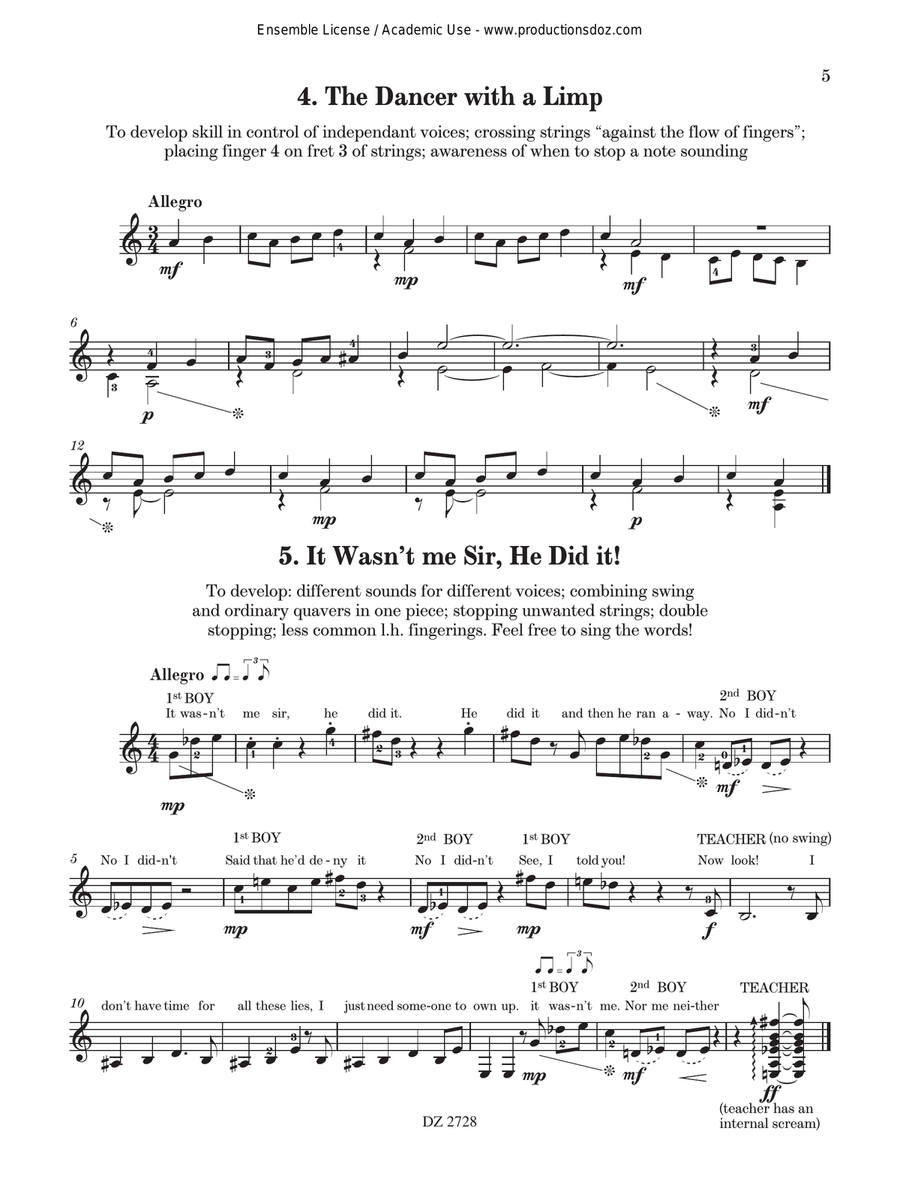 Crossing the Divide Crossing the Divide Classical Guitar scores gallery preview page 5