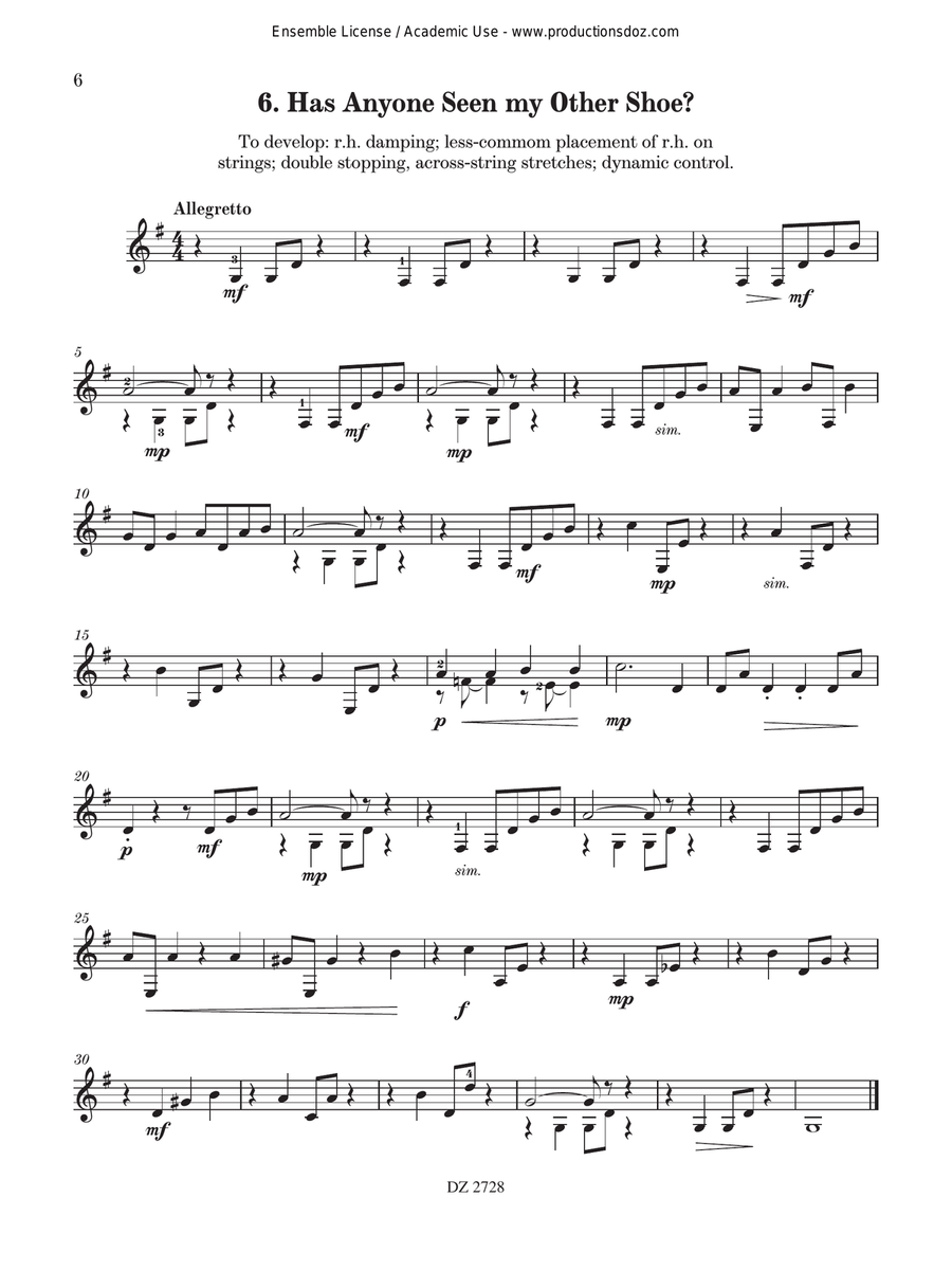 Crossing the Divide Crossing the Divide Classical Guitar scores gallery preview page 6