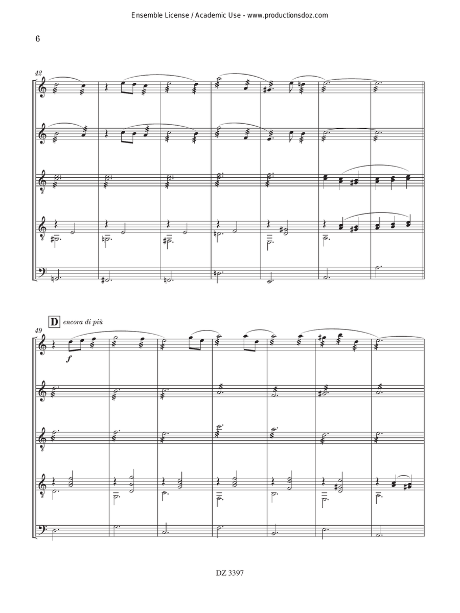 3 Pièces 3 Pièces Orchestra scores gallery preview page 6