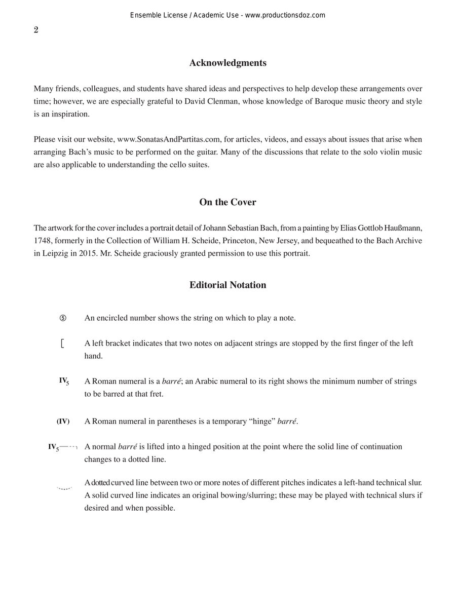 Cello Suites 4, 5, 6 BWV 1010, 1011, 1012 Cello scores gallery preview page 2