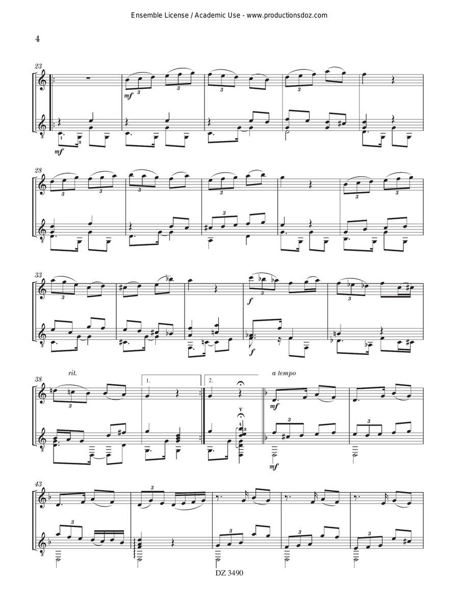 Habanera 2020 Habanera 2020 Flute scores gallery preview page 4
