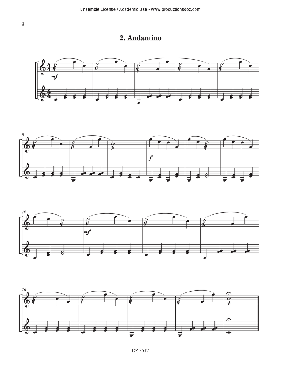 16 Récréations 16 Récréations Mandolin scores gallery preview page 4
