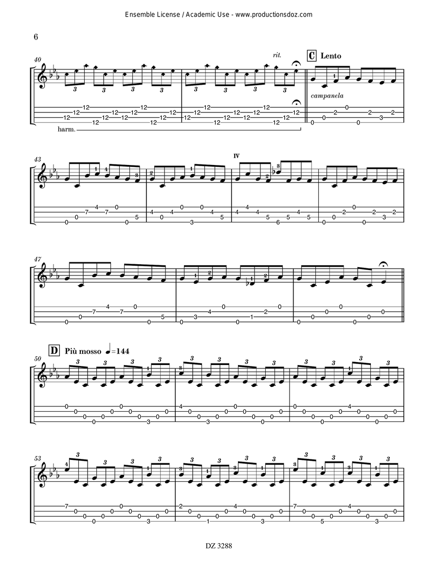 The Falling Rain The Falling Rain Ukulele scores gallery preview page 6