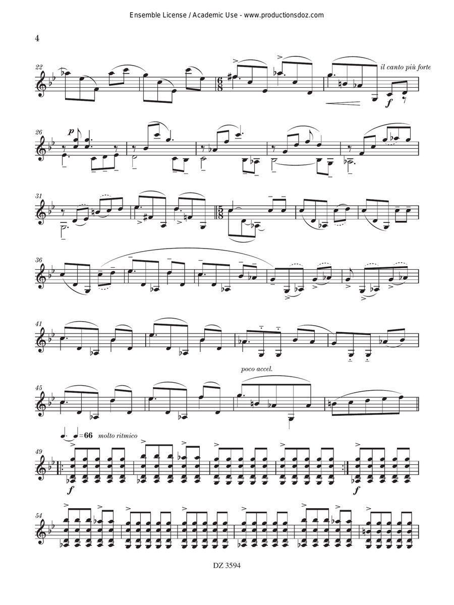 Cadencé Cadencé Mandolin scores gallery preview page 4