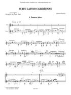Suite Latino Caribéennne Flute scores gallery preview page 3